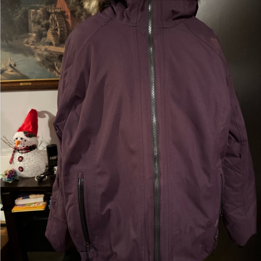 Eddie Bauer Purple Quilted Jacket